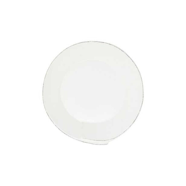 Vietri Lastra White Shallow Serving/Baking Bowl 1