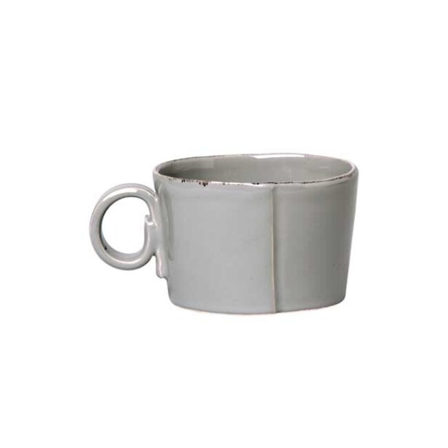 Vietri Lastra Jumbo Cup - Gray