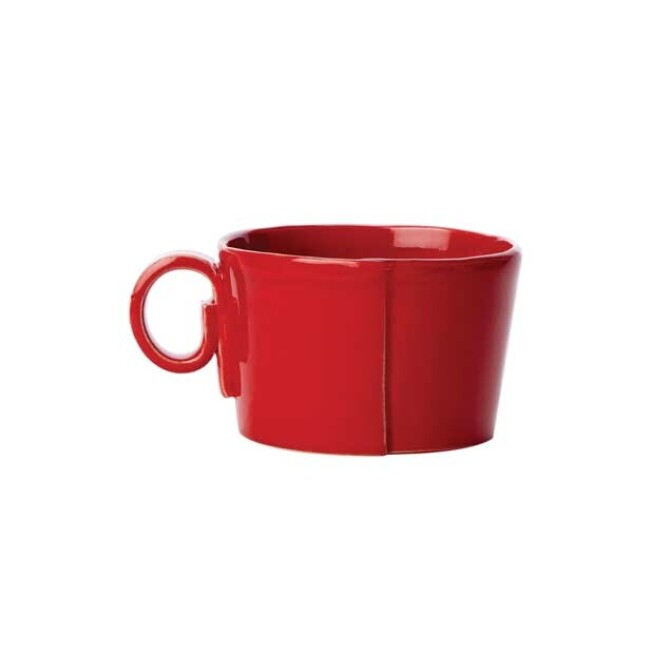 Vietri Lastra Jumbo Cup - Red