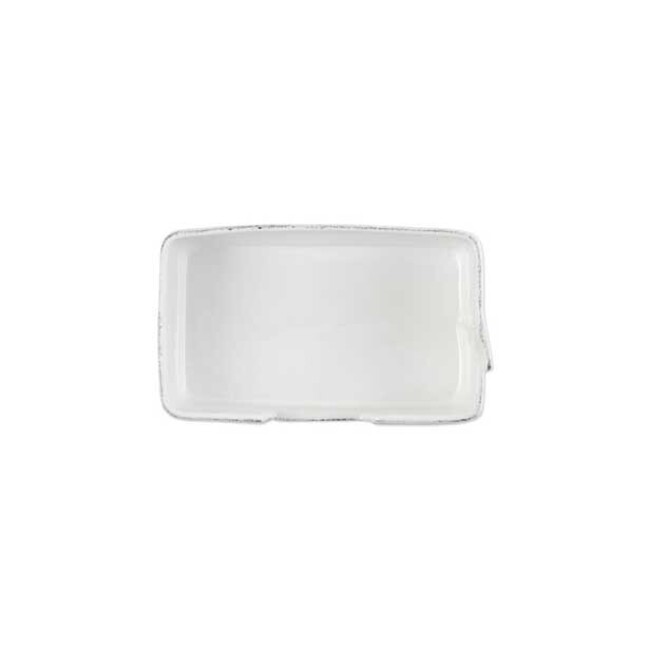 Vietri Lastra White Guest Napkin Holder 1