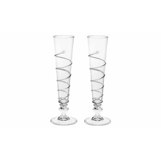 Juliska Amalia Champagne Flutes (Pair)