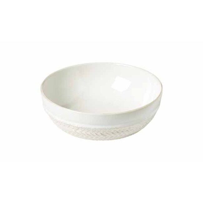 Juliska Le Panier Pasta/Soup Coupe Bowl - Whitewash