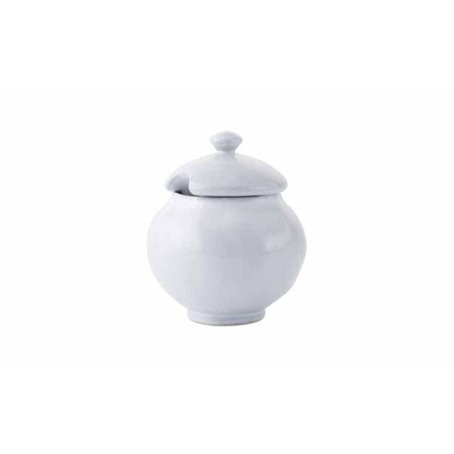 Juliska Quotidien White Truffle Lidded Sugar Bowl