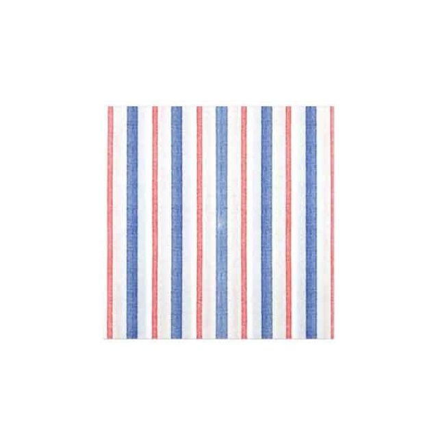 Vietri Papersoft Napkins Americana Stripe Dinner Napkins