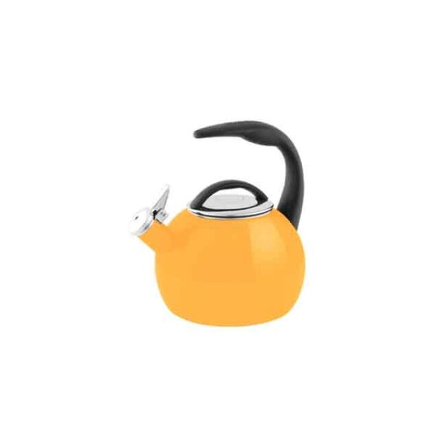 Chantal Enamel-on-Steel Anniversary Teakettle - Marigold