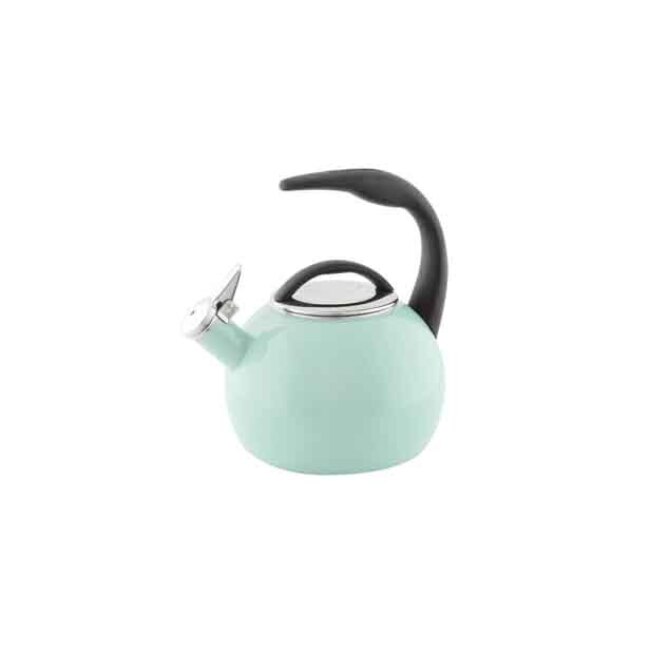 Chantal Enamel-on-Steel Anniversary Teakettle - Sage