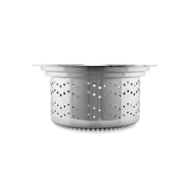 Chantal Induction 21 Steel Stockpot w/ Lid & Pasta/Steamer Insert (8 Qt.)  3