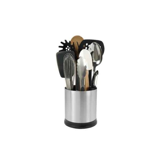 OXO Good Grips Stainless Steel Rotating Utensil Holder