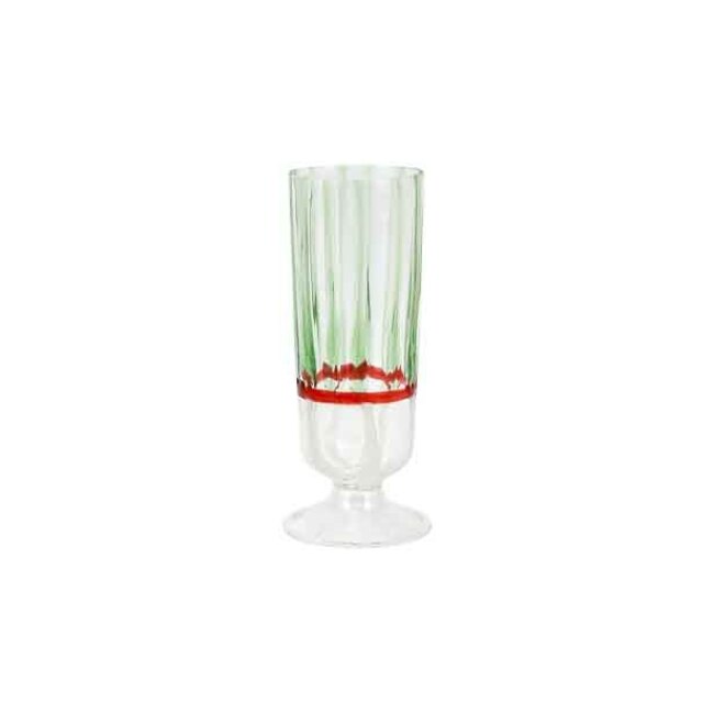 Vietri Garland Champagne Glass