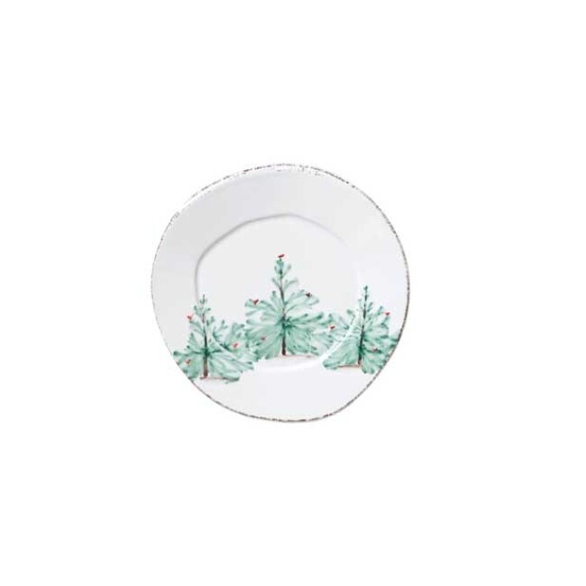 Vietri Melamine Lastra Holiday Salad Plate