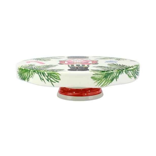 Vietri Nutcrackers Cake Stand