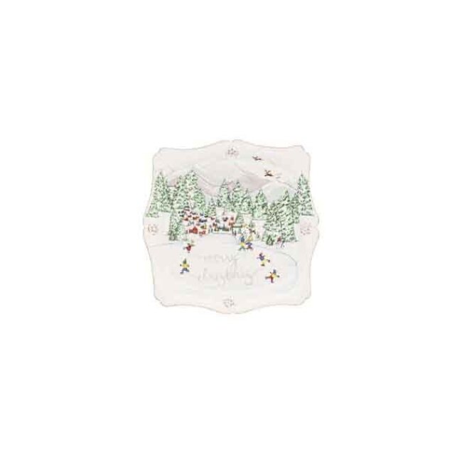 Juliska Berry & Thread North Pole Merry Christmas Trinket Tray