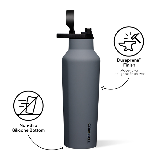 Corkcicle Series A - 20 oz. Sport Canteen | Hammerhead Gray