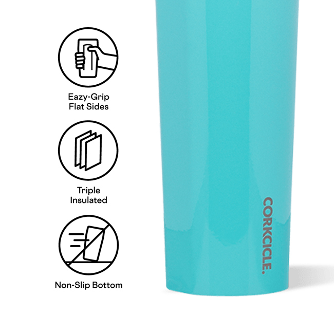 Corkcicle Classic 20 oz. Sport Canteen | Gloss Turquoise