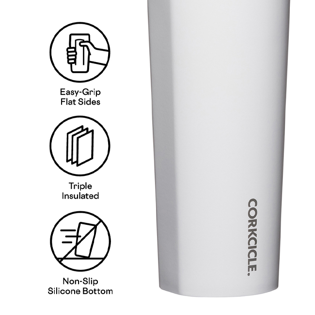 Corkcicle Classic 20 oz. Sport Canteen | Gloss White