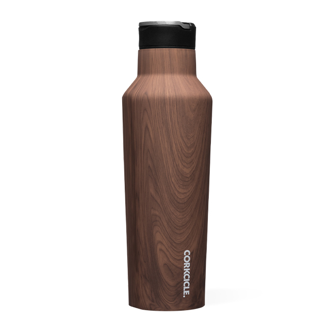 Corkcicle Origins 20 oz. Canteen | Walnut Wood