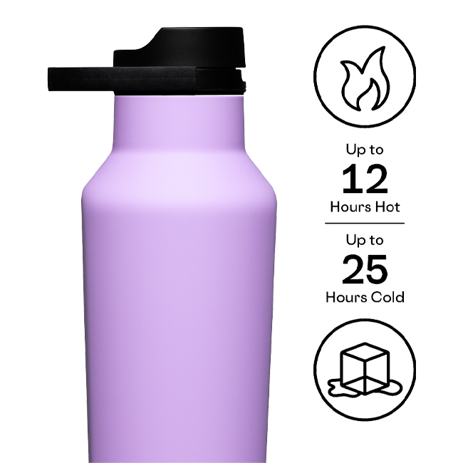 Corkcicle Series A - 20 oz. Sport Canteen | Sun Soaked Lilac