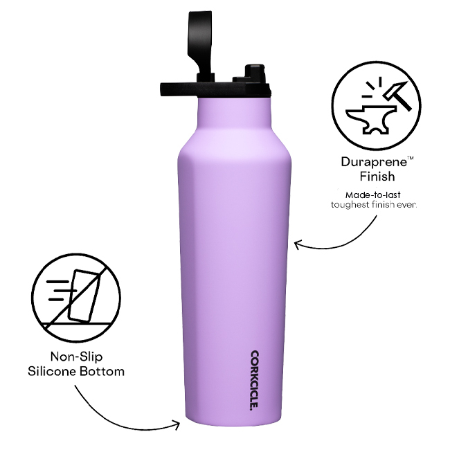 Corkcicle Series A - 20 oz. Sport Canteen | Sun Soaked Lilac