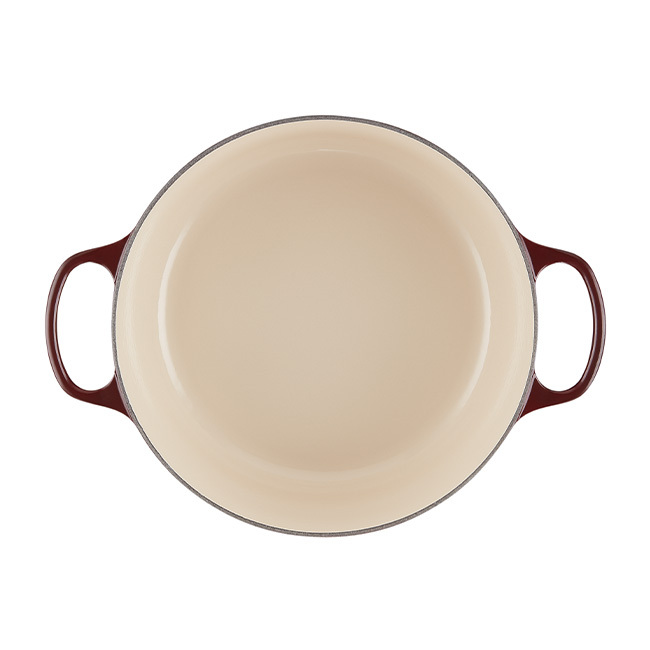 Le Creuset Signature 7.25 Qt Round Dutch Oven | Rhône - interior