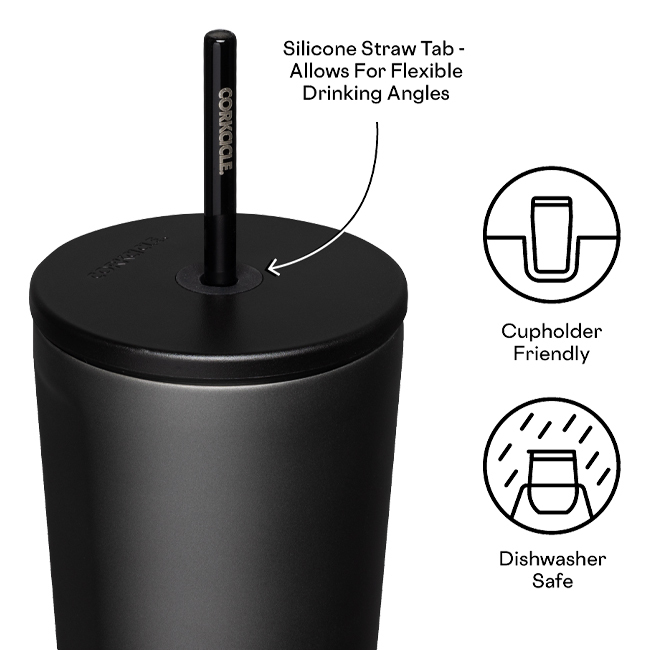 Corkcicle Cold Cup 24 Oz. | Ceramic Slate 