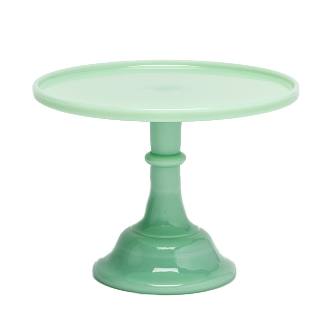 Mosser Glass | 10” Cake Plate - Jadeite