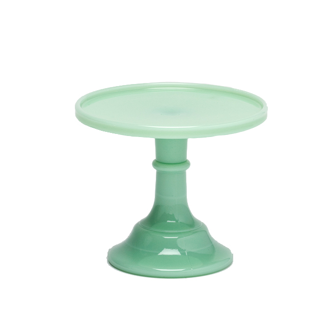 Mosser Glass | 6” Cake Plate - Jadeite