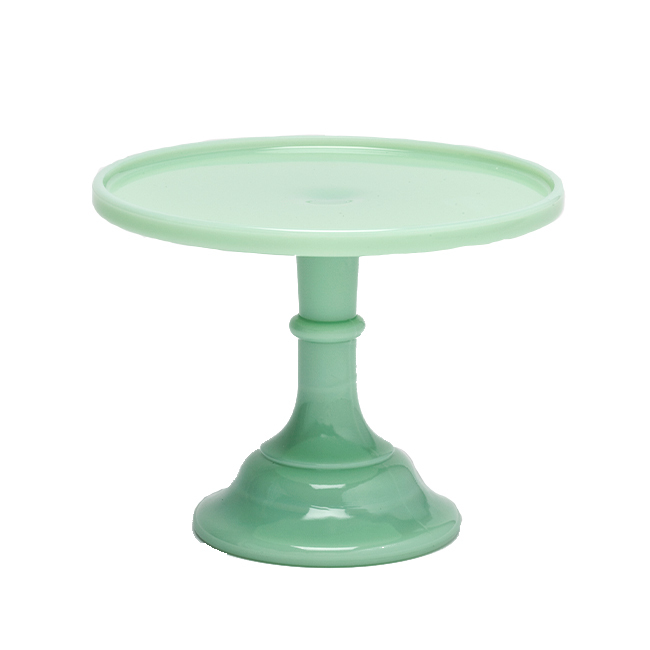 Mosser Glass | 9” Cake Plate - Jadeite