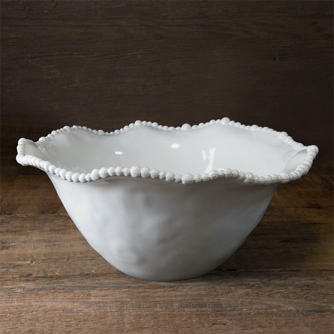 Beatriz Ball VIDA Alegria Melamine Large Bowl | White