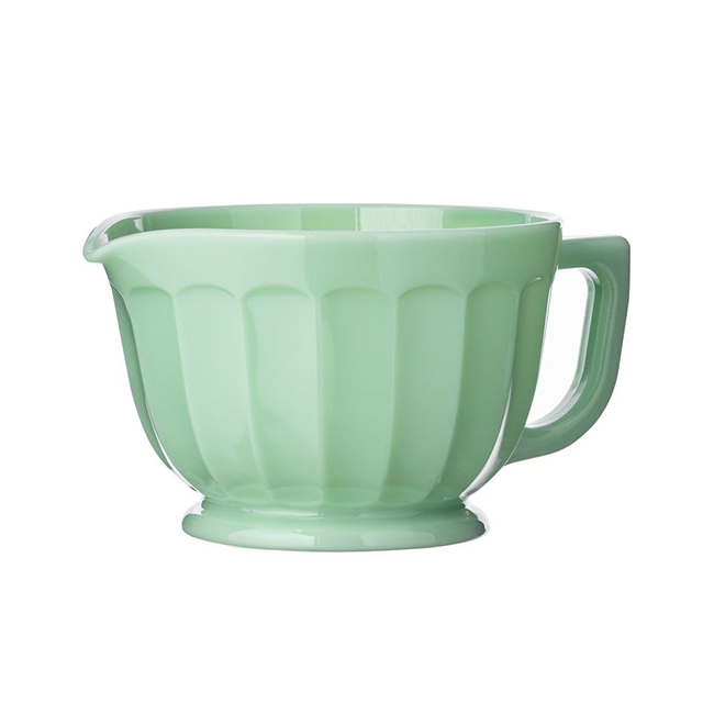 Mosser Glass | 80 Oz. Panel Batter Bowl - Jadeite