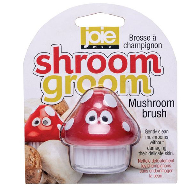 Joie Shroom Groom Mushroom Brush Package