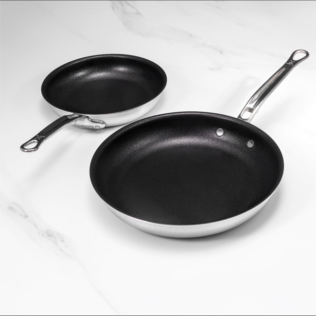 Hestan | Thomas Keller Insignia™ Commercial Clad Stainless Steel TITUM™ Nonstick 2-piece Sauté Pan Set