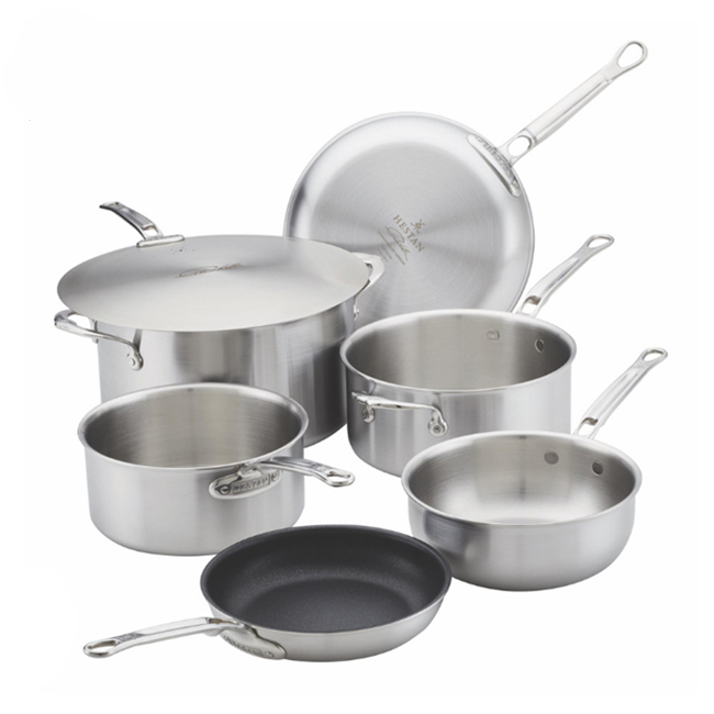 Hestan | Thomas Keller Insignia™ Commercial Clad Stainless Steel 7-Piece Cookware Set