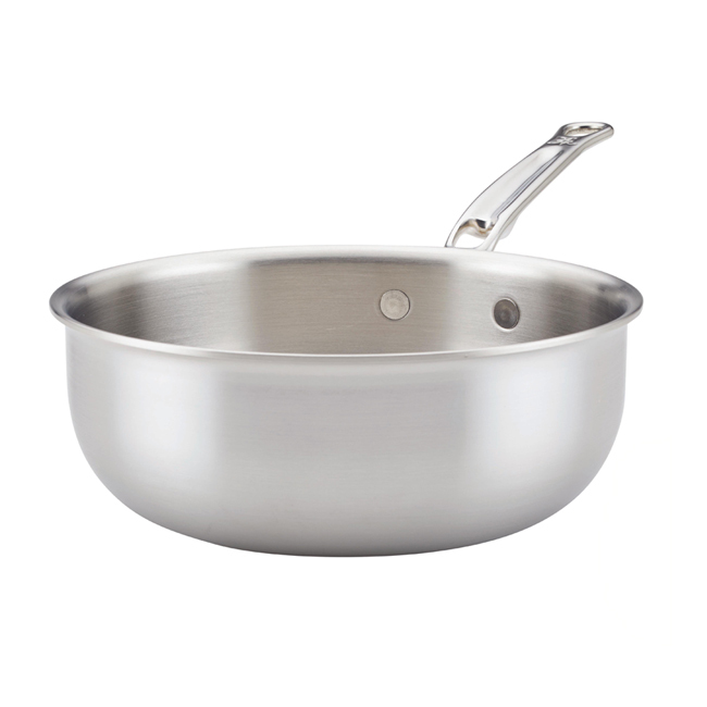 Hestan | Thomas Keller Insignia™ Commercial Clad Stainless Steel 2 Qt. Open Saucier