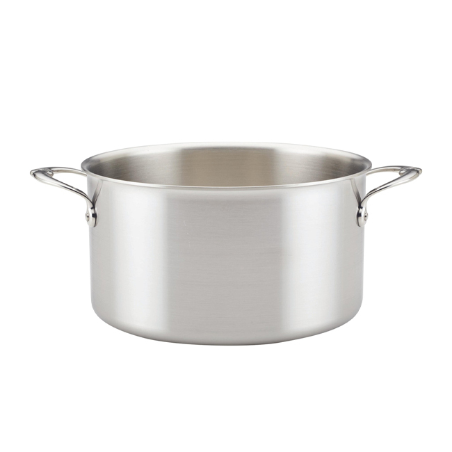 Hestan | Thomas Keller Insignia™ Commercial Clad Stainless Steel 8 Qt. Open Stock Pot