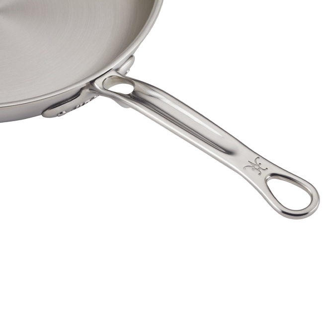 Hestan | Thomas Keller Insignia™ Commercial Clad Stainless Steel Open Sauté Pan - Handle