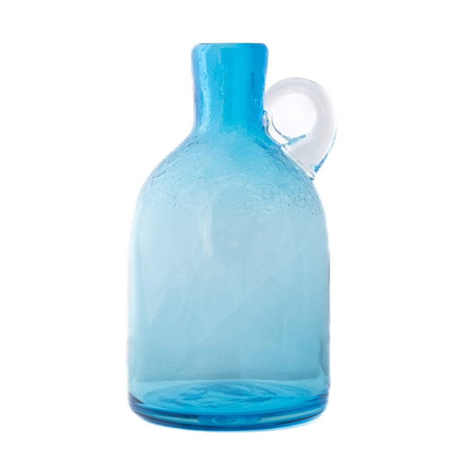 Blenko 3115M Medium Moonshine Jug | Ice Blue