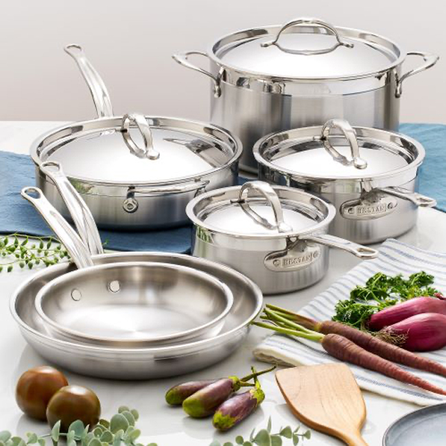 Hestan ProBond® Professional Clad Stainless Steel 10-Piece Set