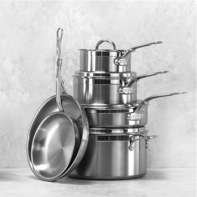 Hestan ProBond® Professional Clad Stainless Steel 10-Piece Set