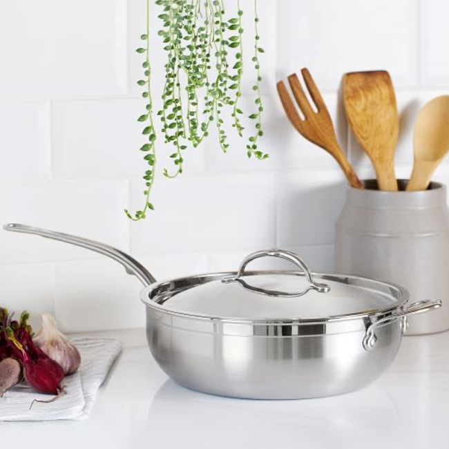 Hestan ProBond® Professional Clad Stainless Steel 5.0 Qt. Essential Pan