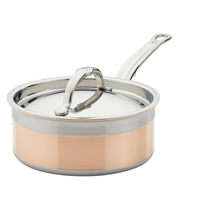 Hestan CopperBond® Copper Induction 2 Qt. Covered Saucepan