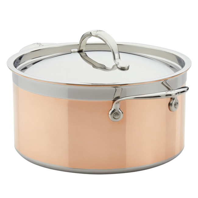 Hestan CopperBond® Copper Induction 6 Qt. Covered Stock Pot