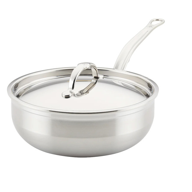 Hestan ProBond® Professional Clad Stainless Steel 3.5 Qt. Covered Essential Pan