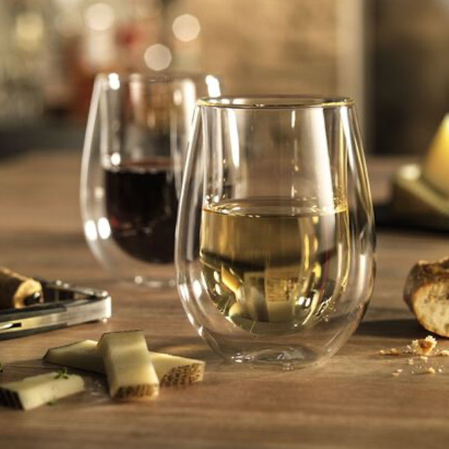 Zwilling Sorrento Stemless White Wine Glass - lifestyle