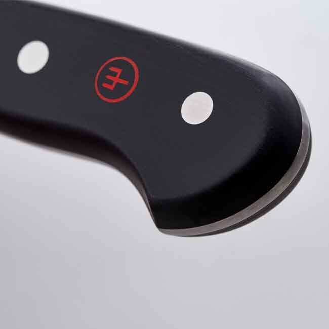 Wüsthof Classic 5 Inch Hollow Edge Santoku Knife - Logo