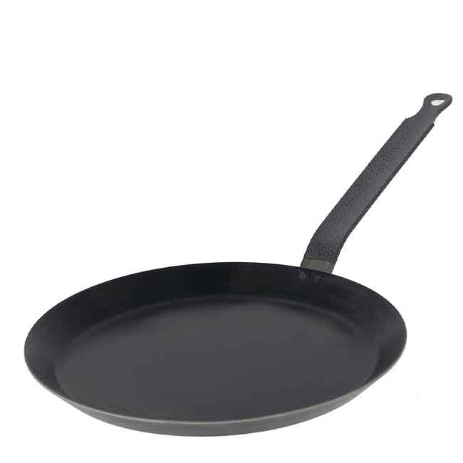 de Buyer 9.5-Inch Blue Steel Crepe & Tortilla Pan