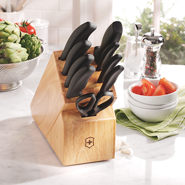 Victorinox Swiss Classic 10-Pc Knife Block Set