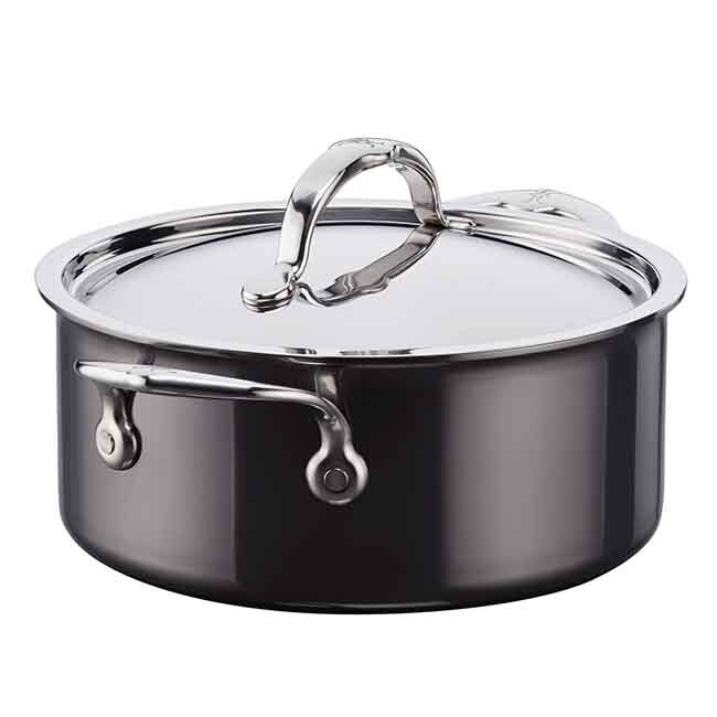 Hestan NanoBond Titanium 3 Qt. Stainless Steel Soup Pot with Lid