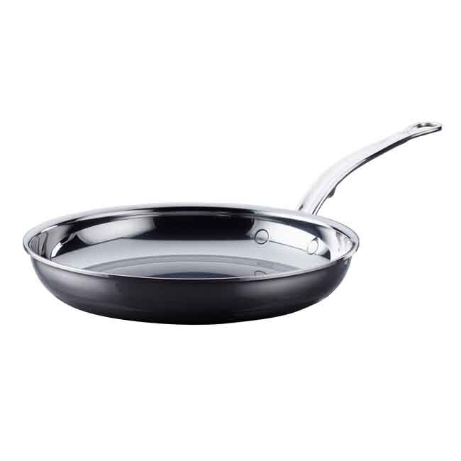 Hestan NanoBond Titanium Stainless Steel Skillet, Stainless Steel, 11-Inch