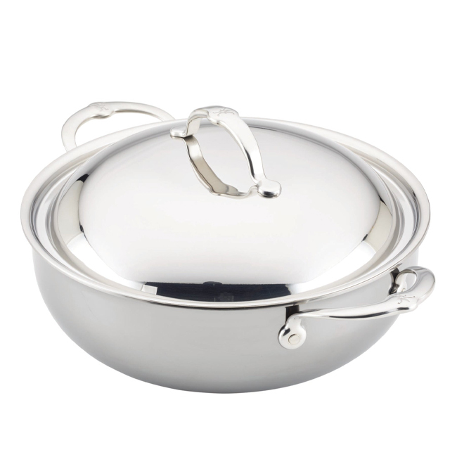 Hestan NanoBond® Titanium Stainless Steel Dutch Oven, 5 Quart