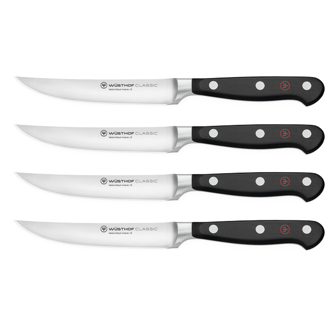 Wüsthof Classic 4-Piece Steak Knife Set